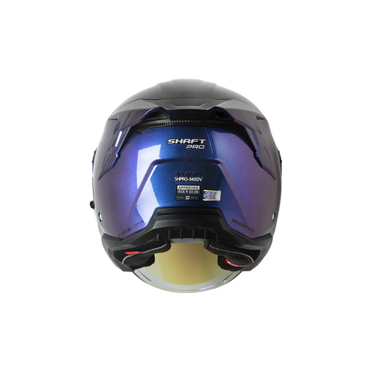 Casco SHAFT PRO SHPRO-343DV Solid Camaleon - Negro