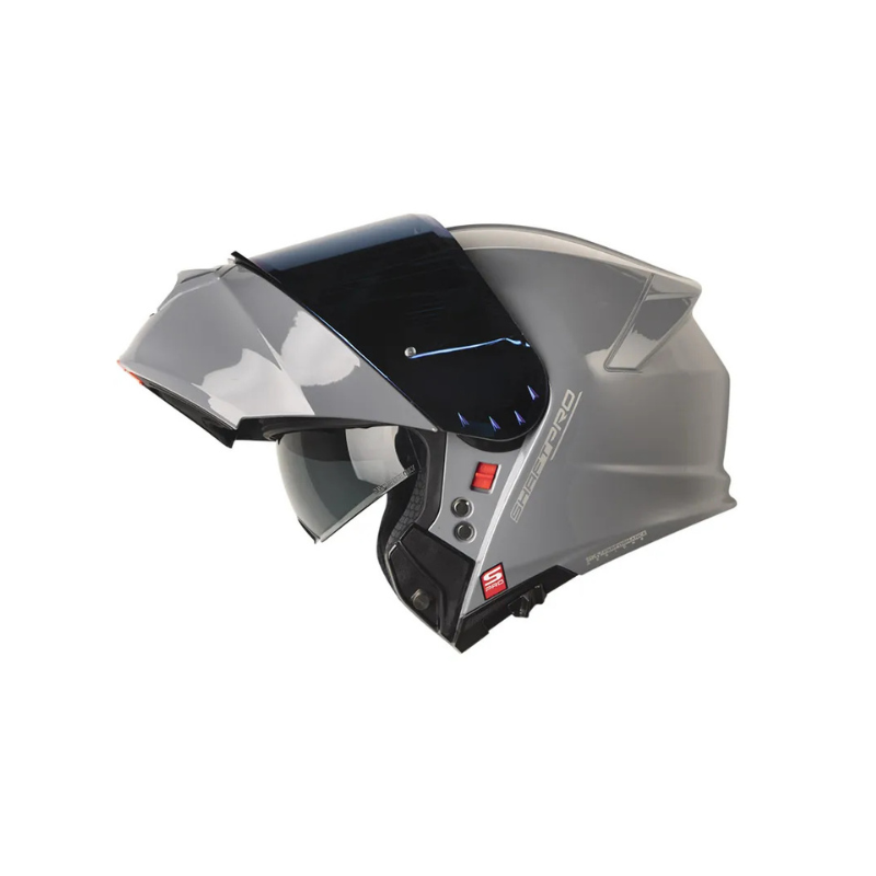 Casco SHAFT PRO SHPRO-4000DV EVO Solid Gris - Plateado