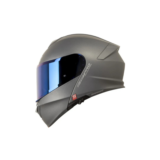 Casco SHAFT PRO SHPRO-4000DV EVO Solid Titanio - PLATEADO
