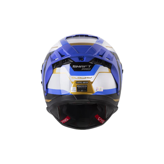 Casco SHAFT PRO SHPRO-606SP Clowky Gris Claro - Azul