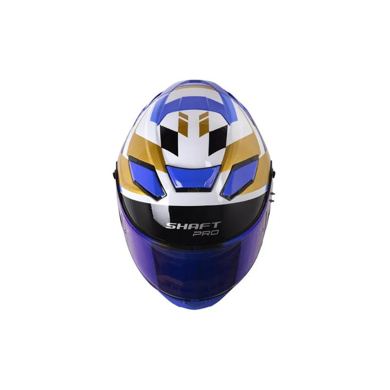 Casco SHAFT PRO SHPRO-606SP Clowky Gris Claro - Azul