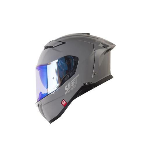 Casco SHAFT PRO SHPRO-606SP Solid Gris - Plateado
