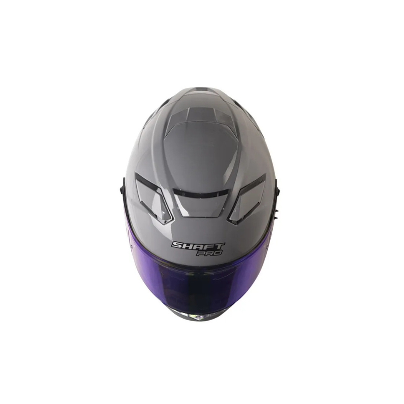 Casco SHAFT PRO SHPRO-606SP Solid Gris - Plateado