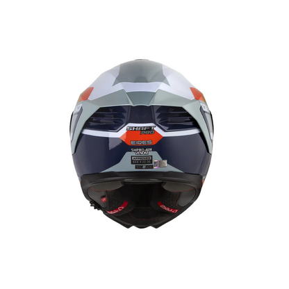 Casco SHAFT PRO SHPRO-609 VENOM Eires Azul Metalico - Turquesa