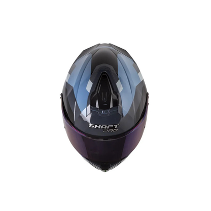 Casco SHAFT PRO SHPRO-609 VENOM Eires Azul Oscuro - Negro