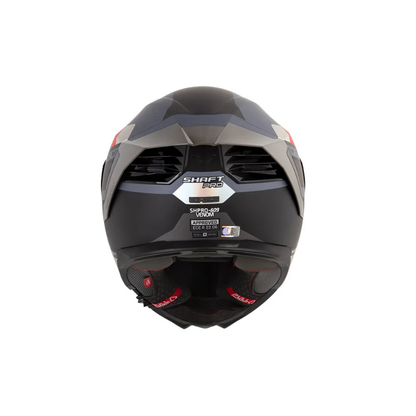Casco SHAFT PRO SHPRO-609 VENOM Eires Gris Claro - Gris
