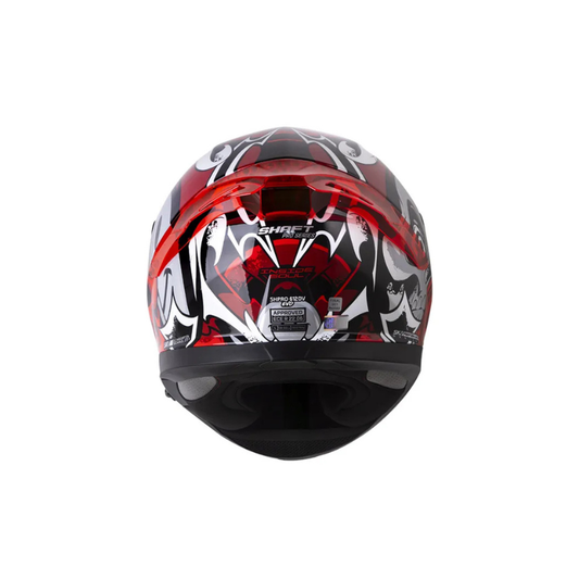 Casco SHAFT PRO SHPRO-612 DV EVO Inside Soul Rojo Oscuro - Gris