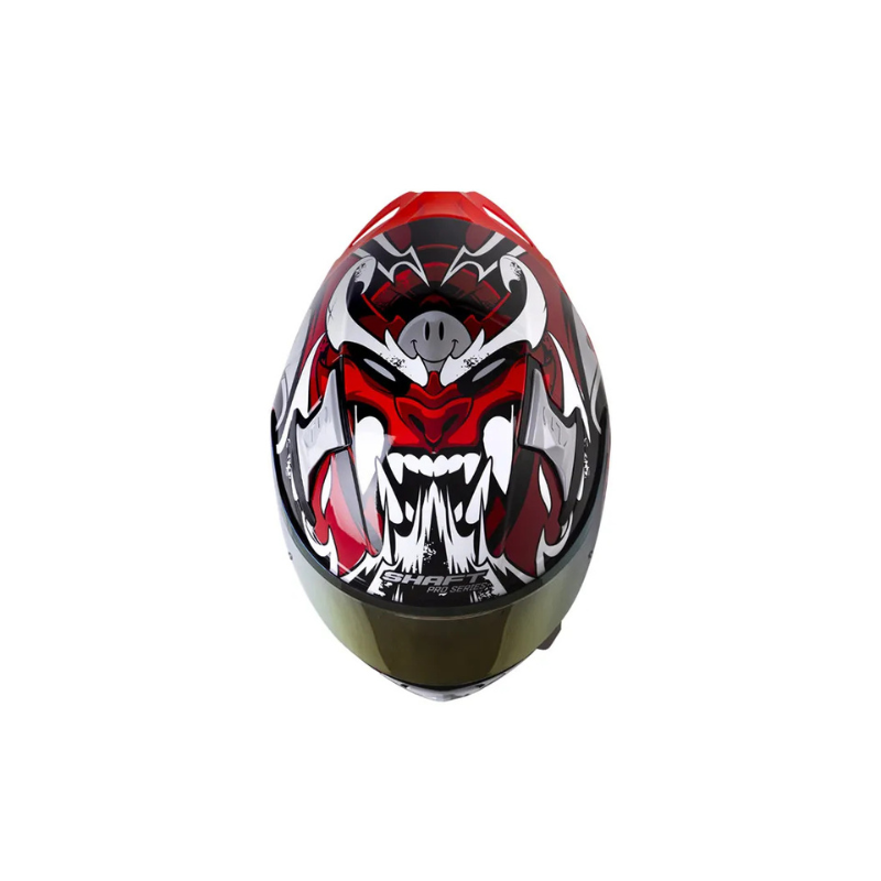 Casco SHAFT PRO SHPRO-612 DV EVO Inside Soul Rojo Oscuro - Gris