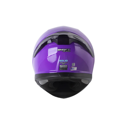 Casco SHAFT PRO SHPRO-612 DV EVO Solid Morado - Turquesa