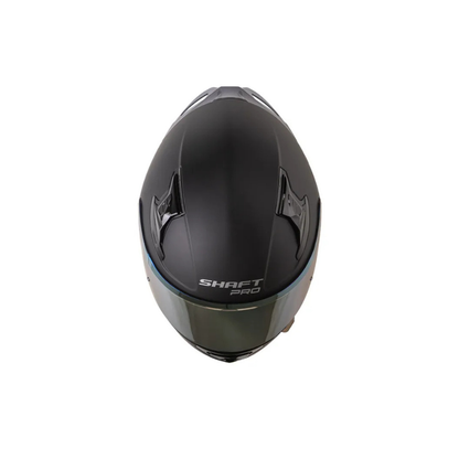 Casco SHAFT PRO SHPRO-612 DV EVO Solid Negro - Dorado
