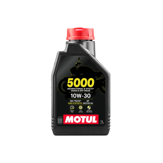 Aceite de Motor Motul 10W30 Semisintetico 5000 4 Tiempos