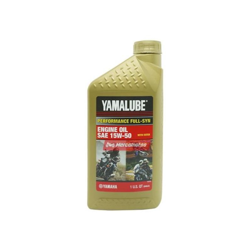Aceite de Motor Yamalube 15W50 Sintetico Oro 4 Tiempos