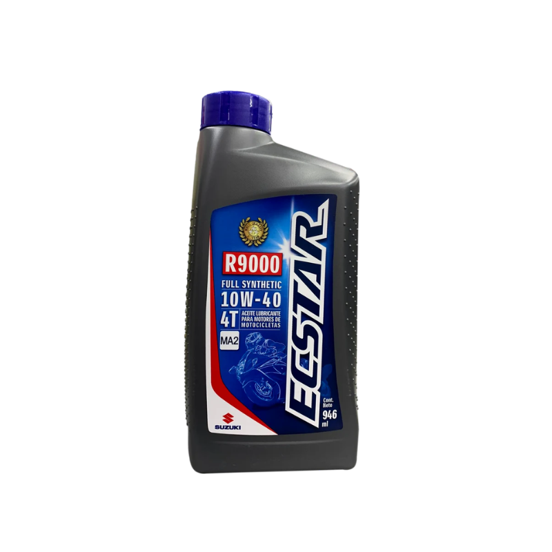 Aceite de Motor Suzuki 10W40 Sintetico R9000 4 Tiempos