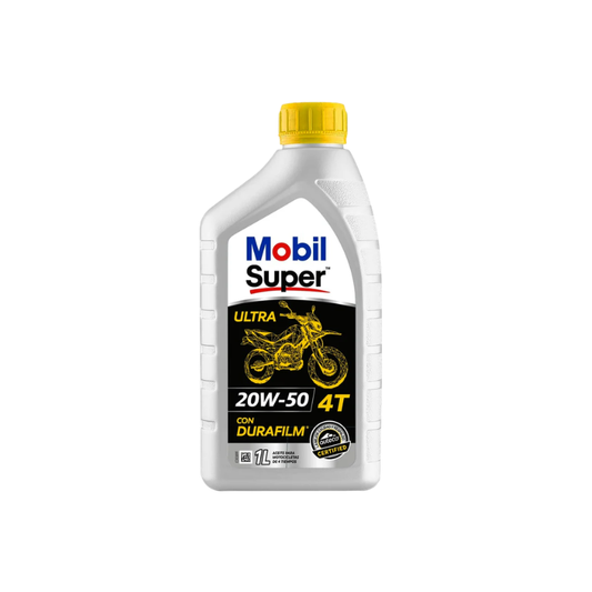 Aceite de Motor Mobil 20W50 Mineral Ultra 4 Tiempos