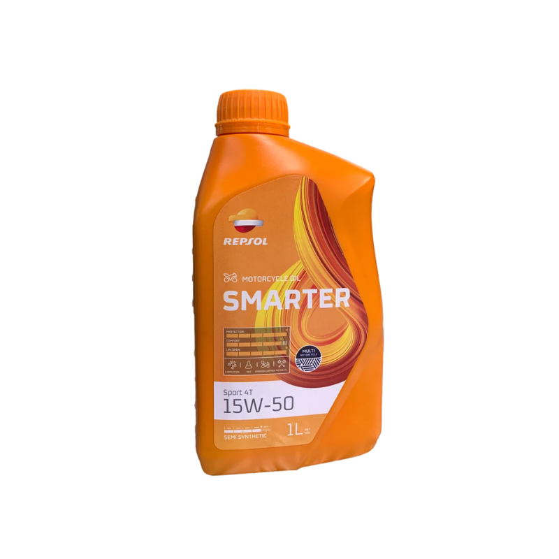 Aceite de Motor Repsol 15W50 Semisintetico Sport 4 Tiempos
