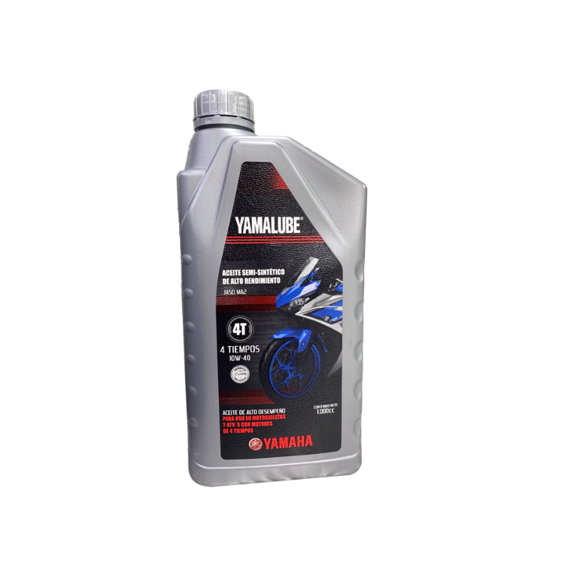 Aceite de Motor Yamalube 10W40 Semisintetico Plata 4 Tiempos