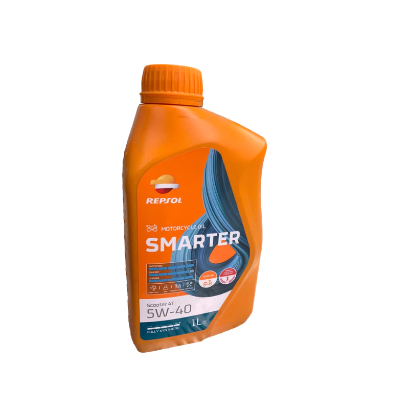 Aceite de Motor Repsol 5W40 Sintetico Scooter 4 Tiempos