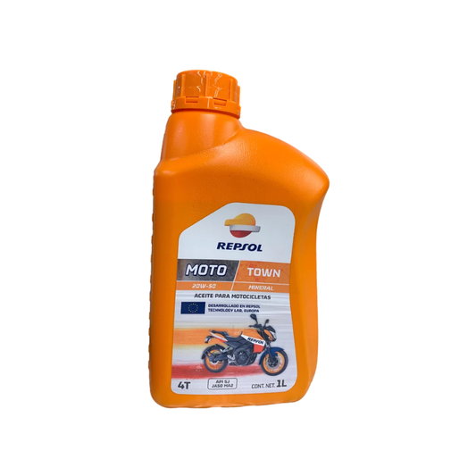 Aceite de Motor Repsol 20W50 Mineral Town 4 Tiempos