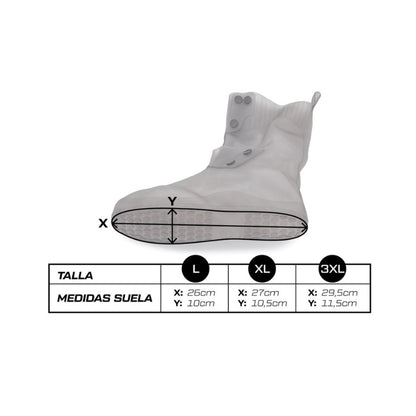 Botas impermeables para moto Solid