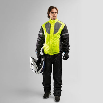 Impermeable Reflectivo Neon Cyclone