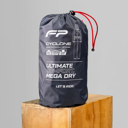 Impermeable Mujer Cyclone Gris